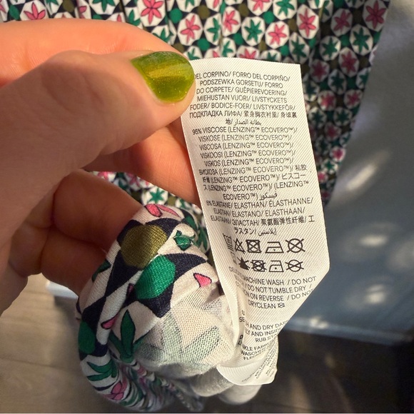 Boden Flutter Maxi dress floral mosaic - Picture 8 of 8